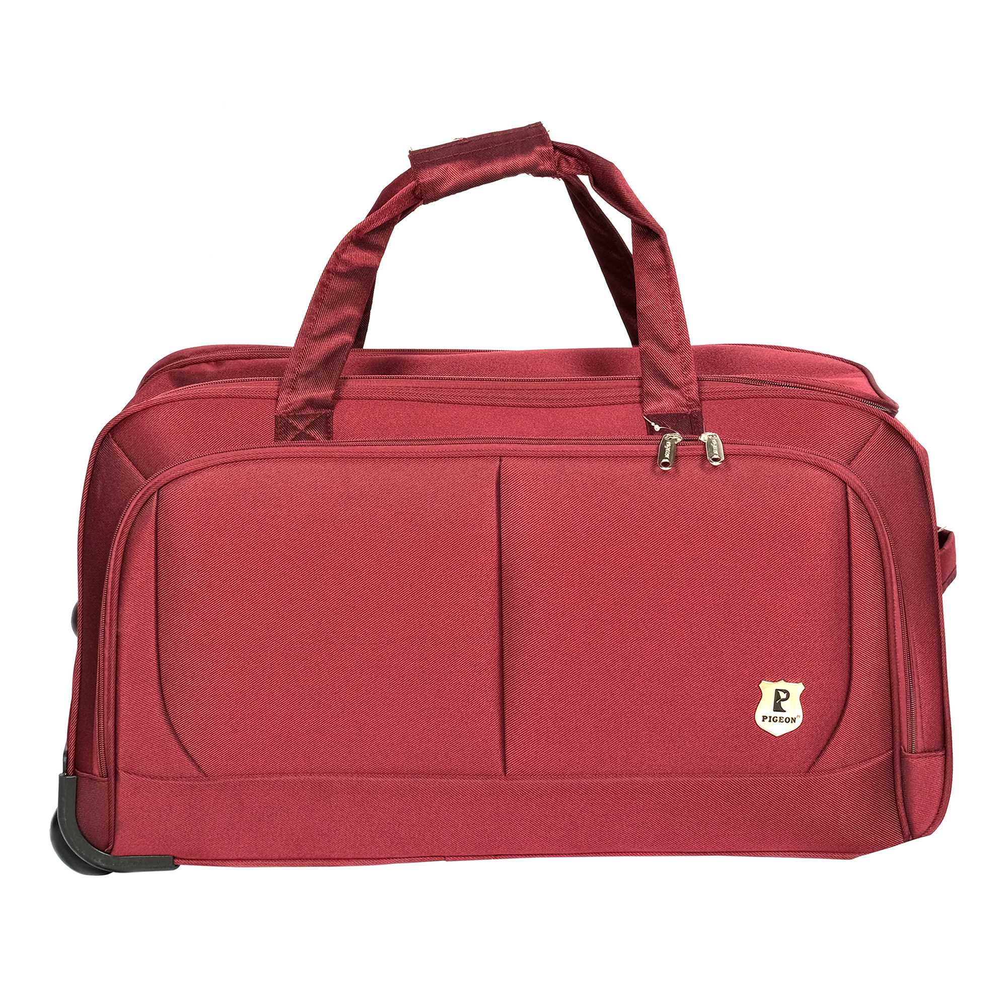 Pigeon Rolling Duffel Bag with Handle 29"/26"/23"/20" Red