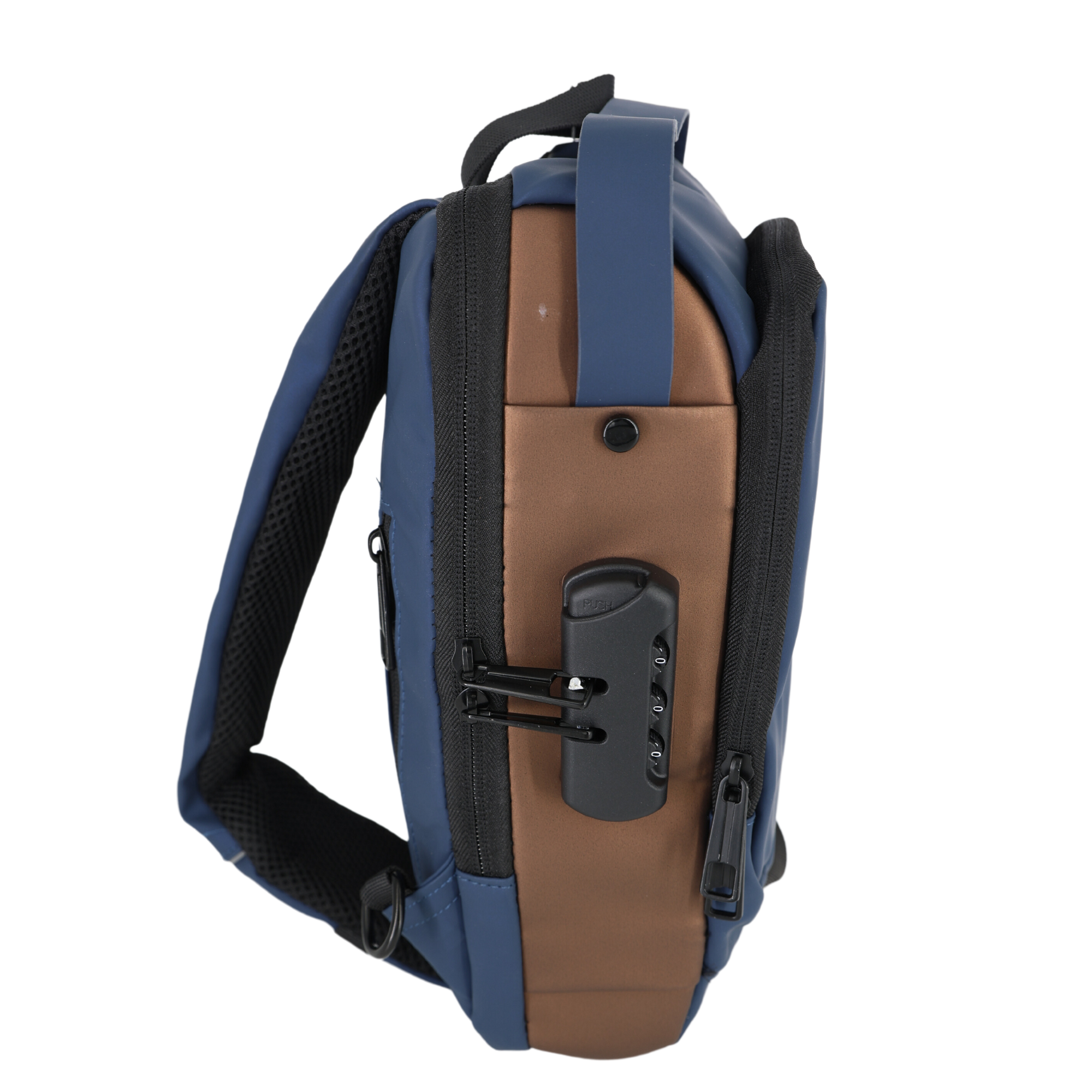 PIGEON Anti theft Crossbody Sling bag, Shoulder Backpack, Lightweight with USB charging port