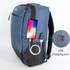 PIGEON Laptop Backpack for Business with USB port and Powerbank cable