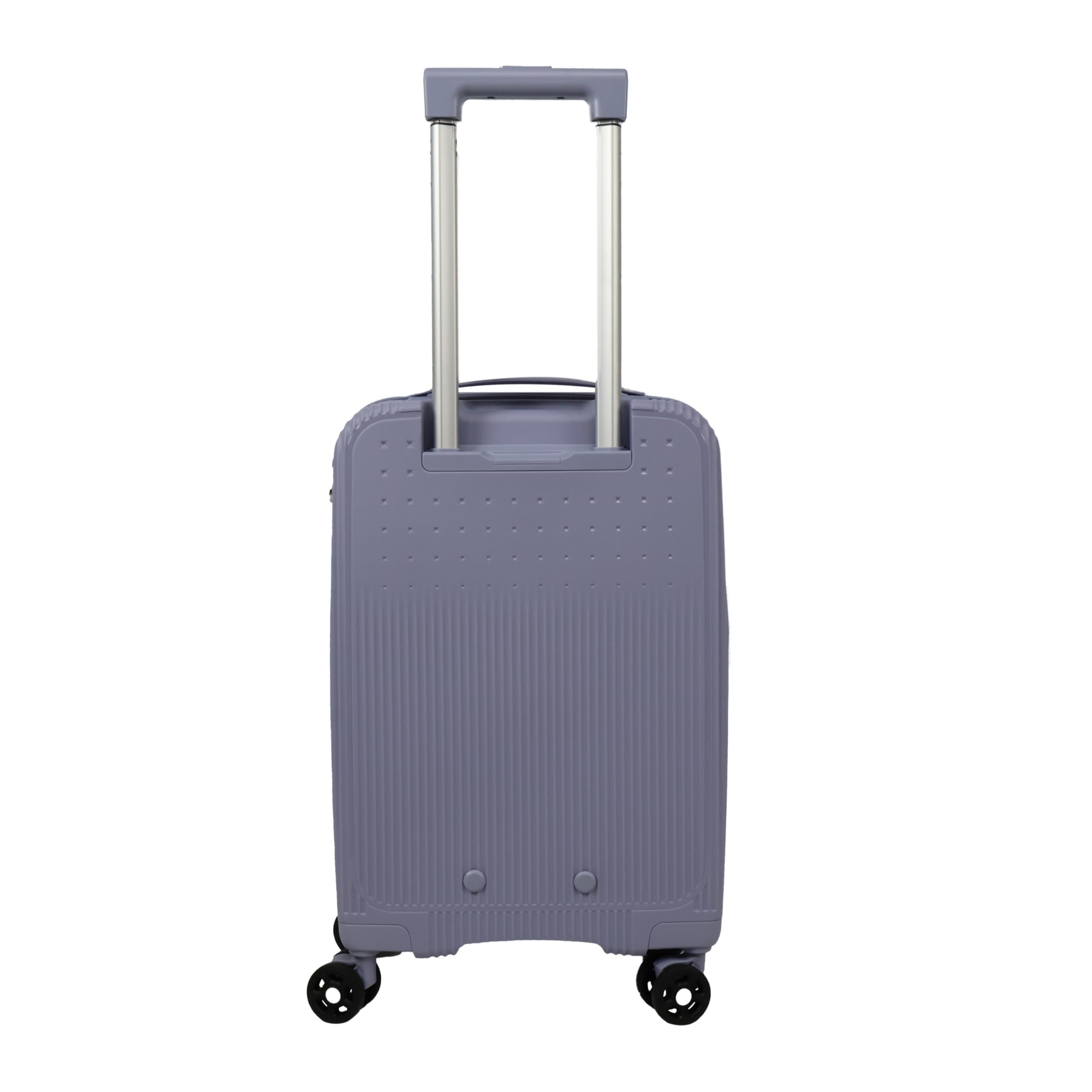 PIGEON LUGGAGE Suitcase Set Hardside PP, Waterproof, Unbreakable Shell (131013-SMART, Travel Purple, 20" (41L))