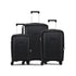 PIGEON LUGGAGE Suitcase Set Hardside PP, Waterproof, Unbreakable Shell (131013-SMART, Fun Pink, 20" (41L))
