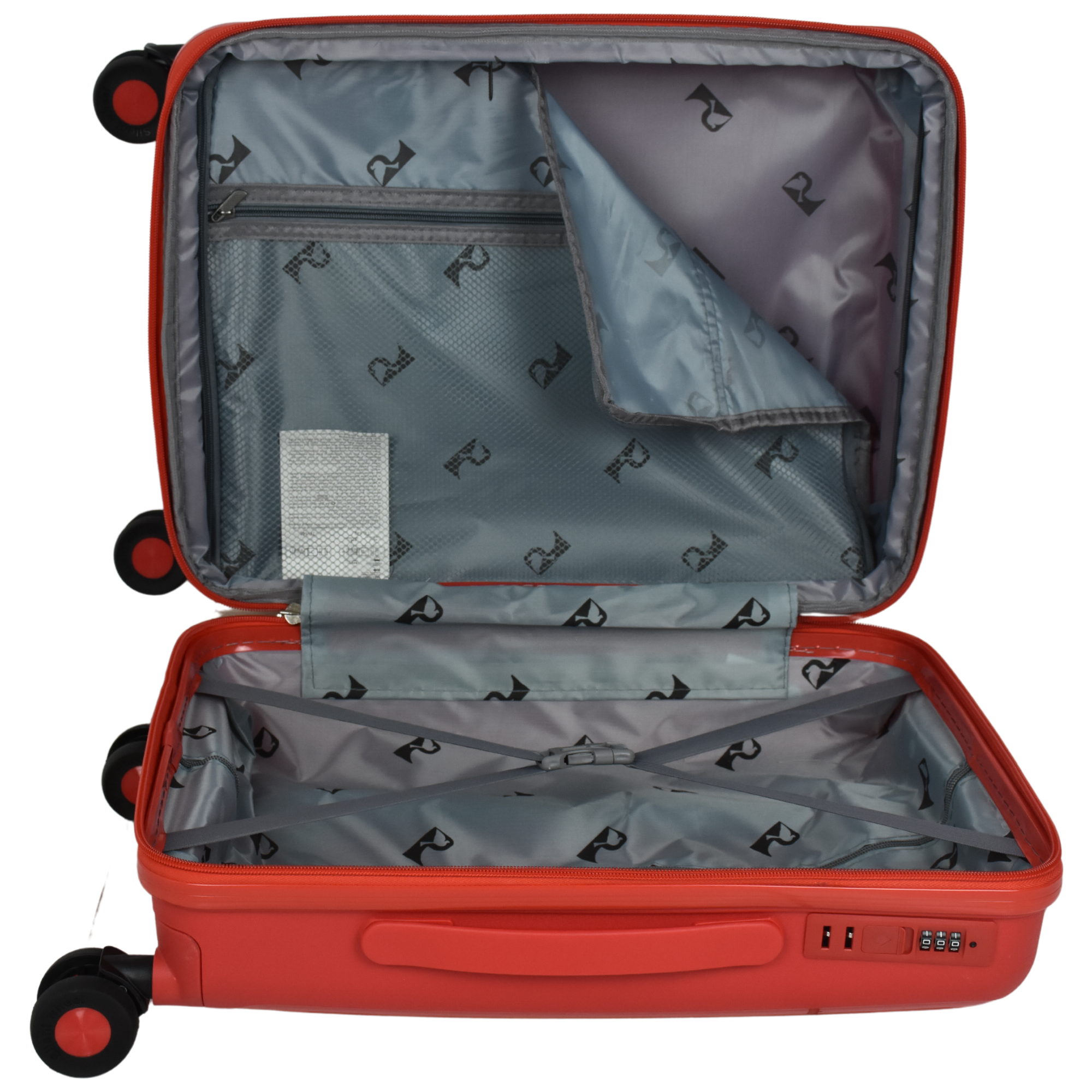 PIGEON  hard shell trolley case set of 3+1 unbreakable PP