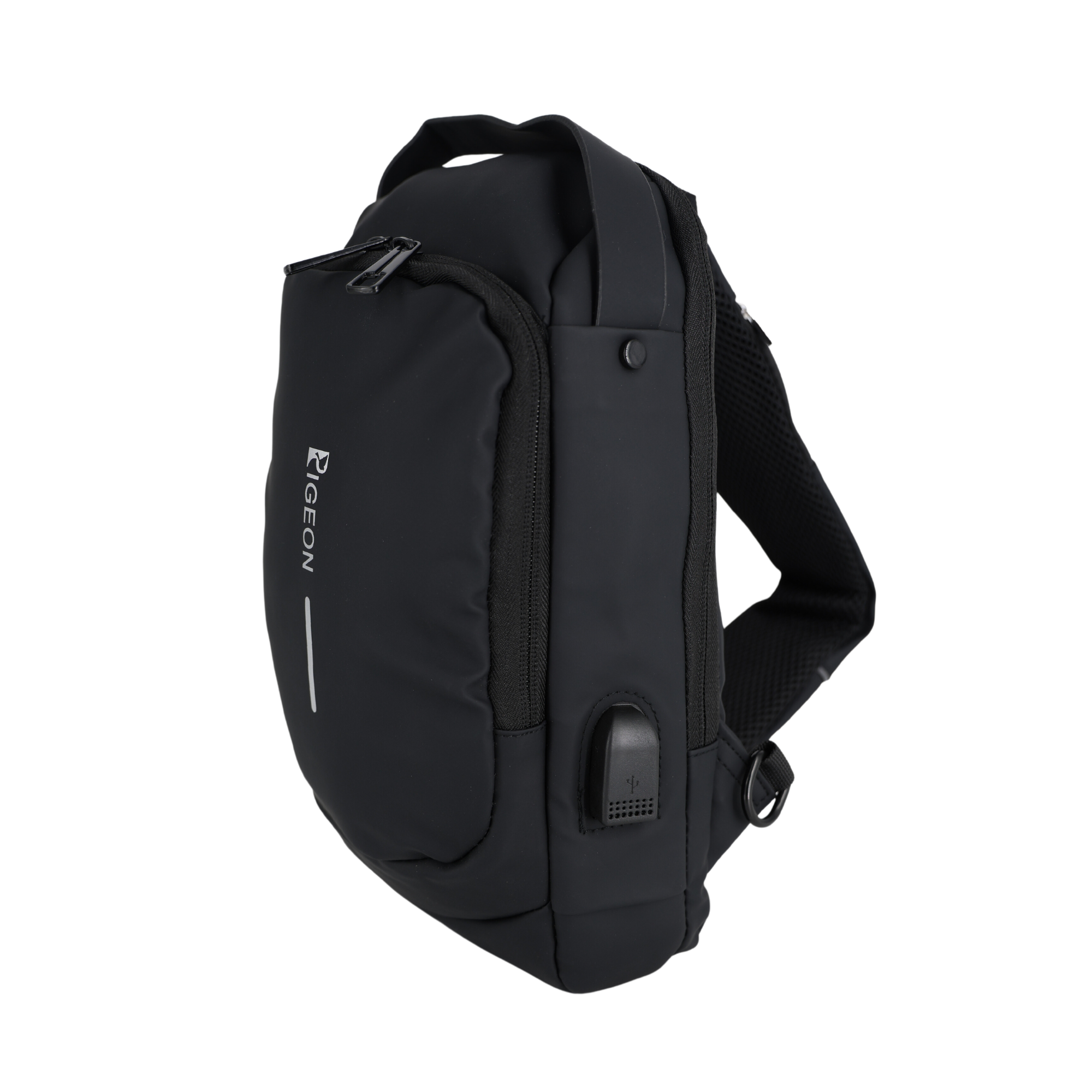 PIGEON Anti theft Crossbody Sling bag, Shoulder Backpack, Lightweight with USB charging port