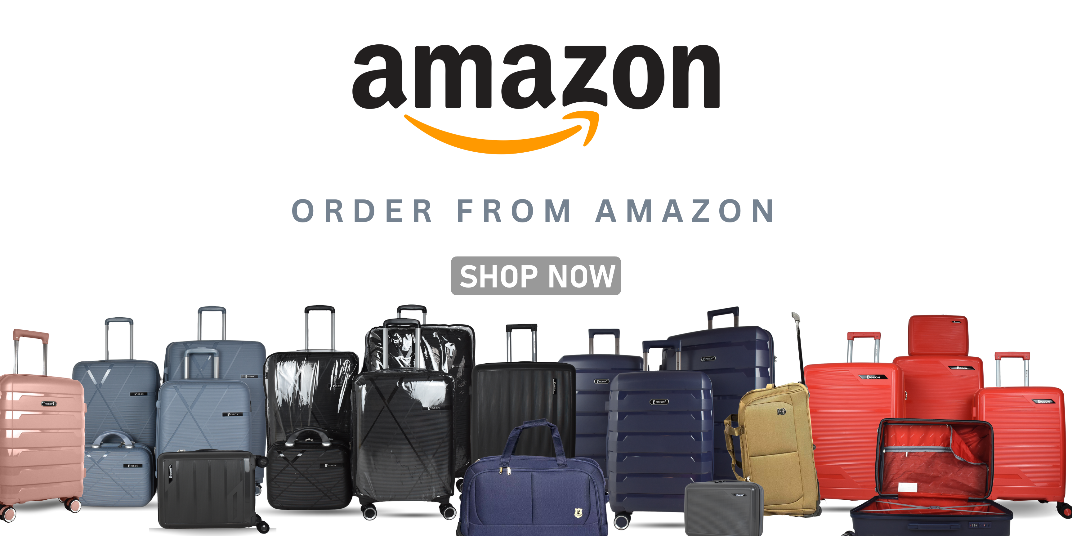 amazon luggage set pigeon luggage