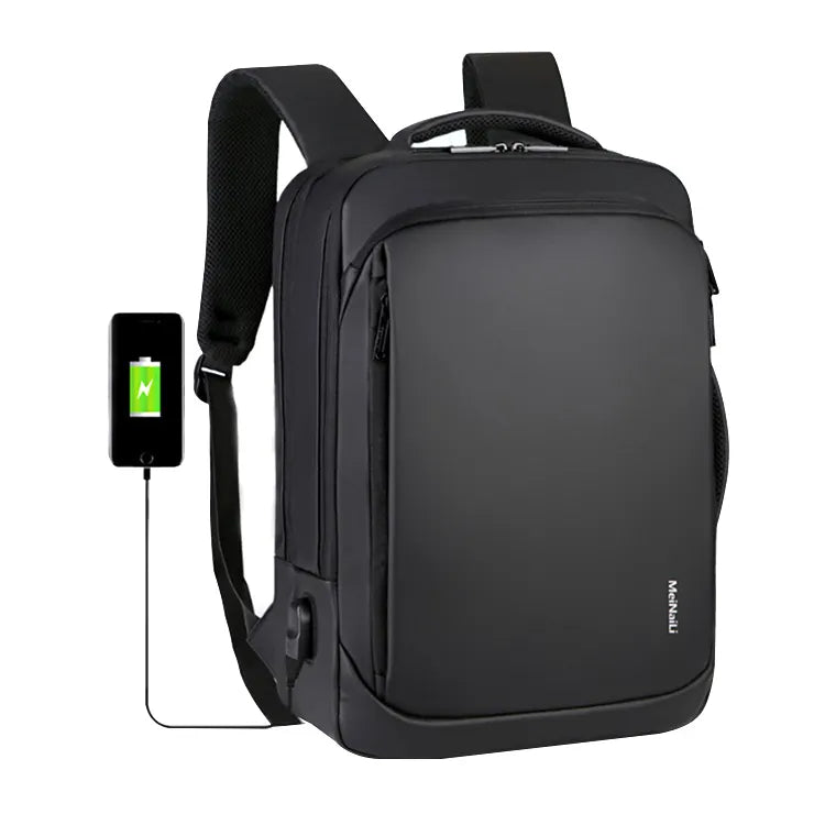 PIGEON smart Laptop Backpack for Business with Luggage strap on and USB port