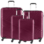 TRAVEL EXPRESS Набор легких чемоданов из АБС-пластика, 4 предмета (32"/28"/24"/20")
