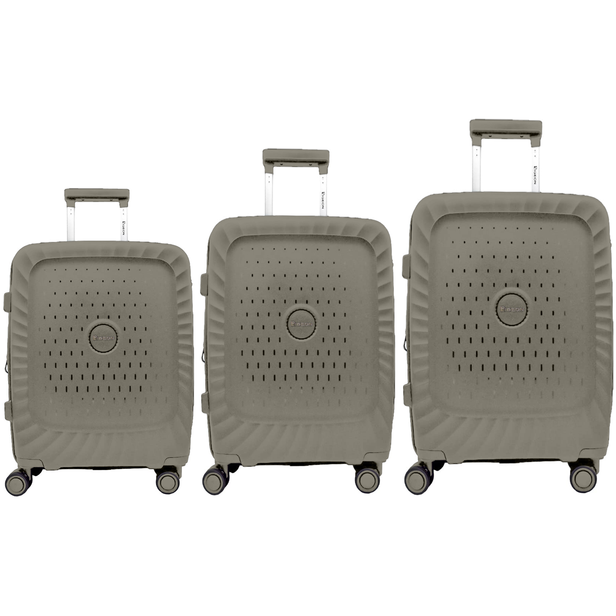 Pigeon hardshell trolley bag Poly propylene Set of 3 28/24/20 inches