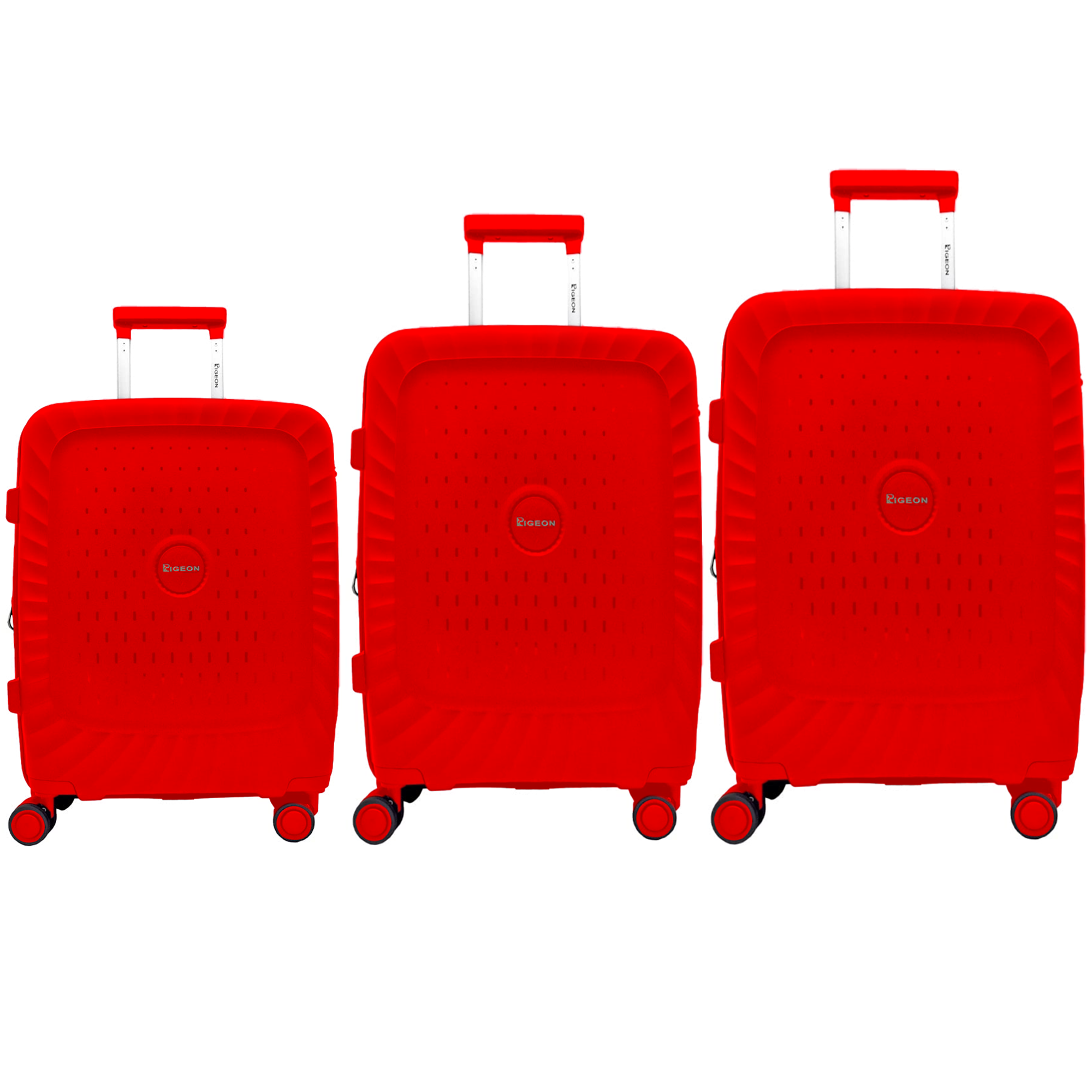 Pigeon hardshell trolley bag Poly propylene Set of 3 28/24/20 inches