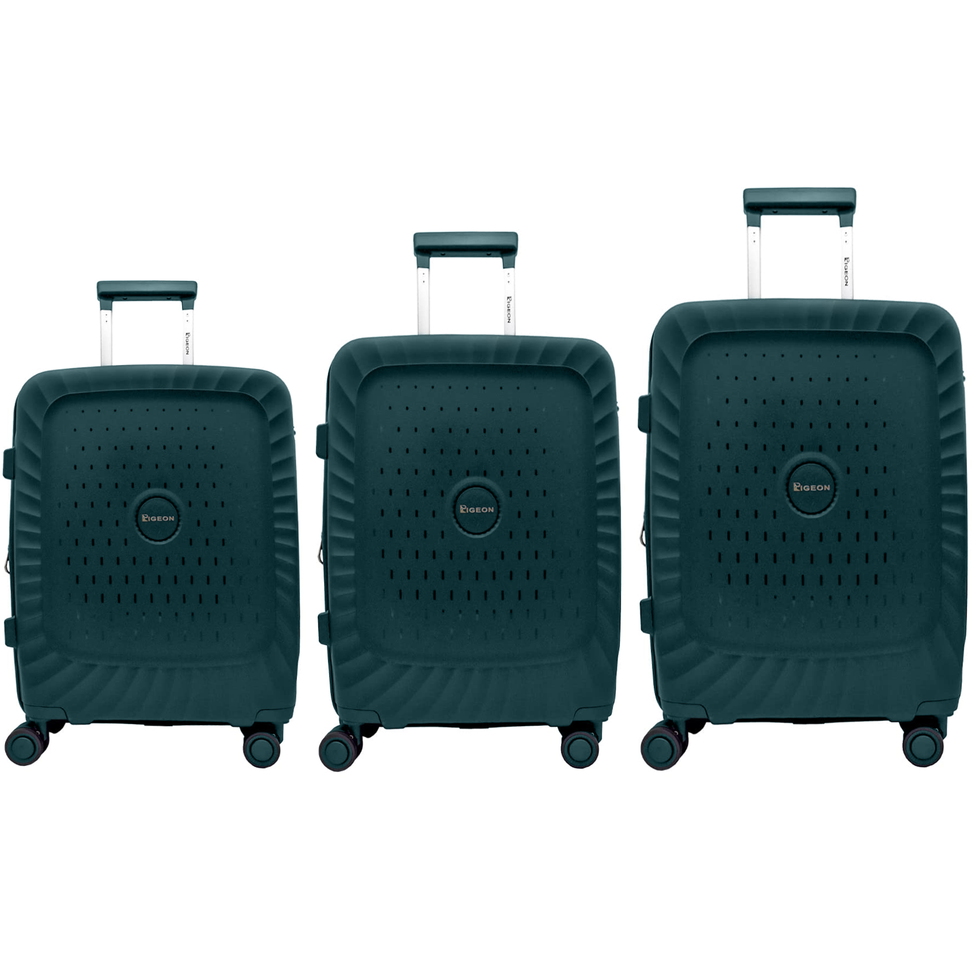 Pigeon hardshell trolley bag Poly propylene Set of 3 28/24/20 inches