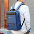 PIGEON Laptop Backpack for Business with Luggage strap on and USB port