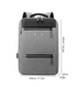 PIGEON Laptop Backpack for Business with Luggage strap on and USB port