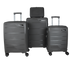 PIGEON  hard shell trolley case set of 3+1 unbreakable PP