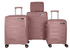 PIGEON  hard shell trolley case set of 3+1 unbreakable PP