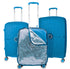 Pigeon hardshell trolley bag with double spinner wheels