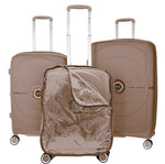 Pigeon hardshell trolley bag with double spinner wheels