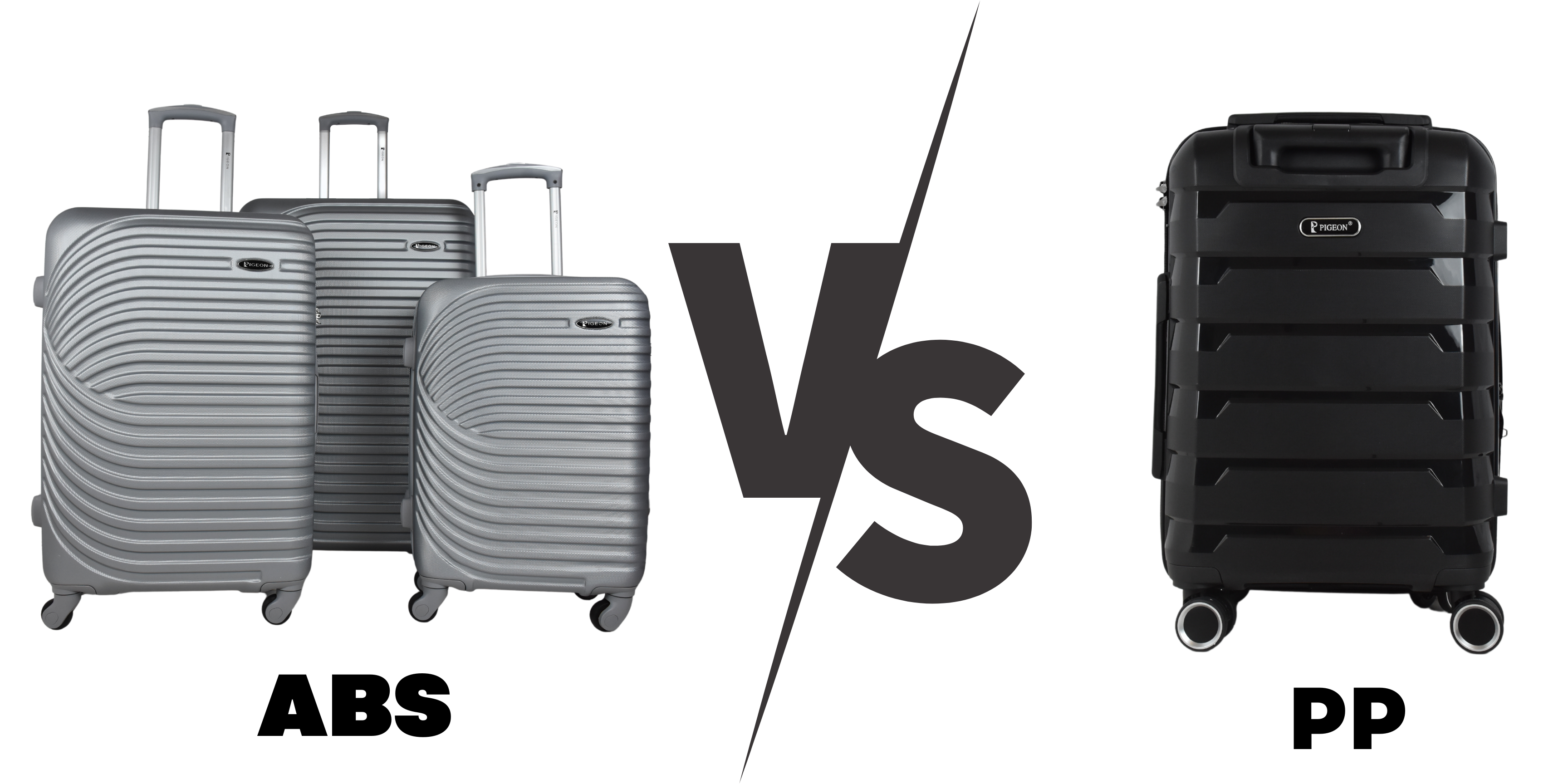 ABS VS PP (Polypropylene) Luggages Comparing