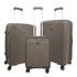 PIGEON Suitcase Set Of 3 Hardside Round Design PP, Waterproof, Unbreakable [28" 24" 20"]