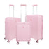 PIGEON Suitcase Set Of 3 Hardside Round Design PP, Waterproof, Unbreakable [28" 24" 20"]