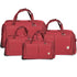 Pigeon Rolling Duffel Bag with Handle 29"/26"/23"/20" Red