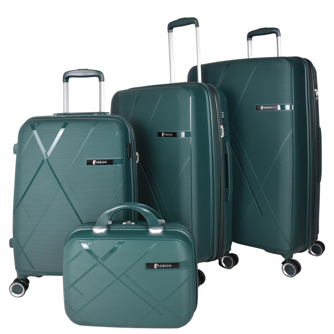 ABS Luggages VS PP (Polypropylene) Luggages Comparing Pigeon Luggage