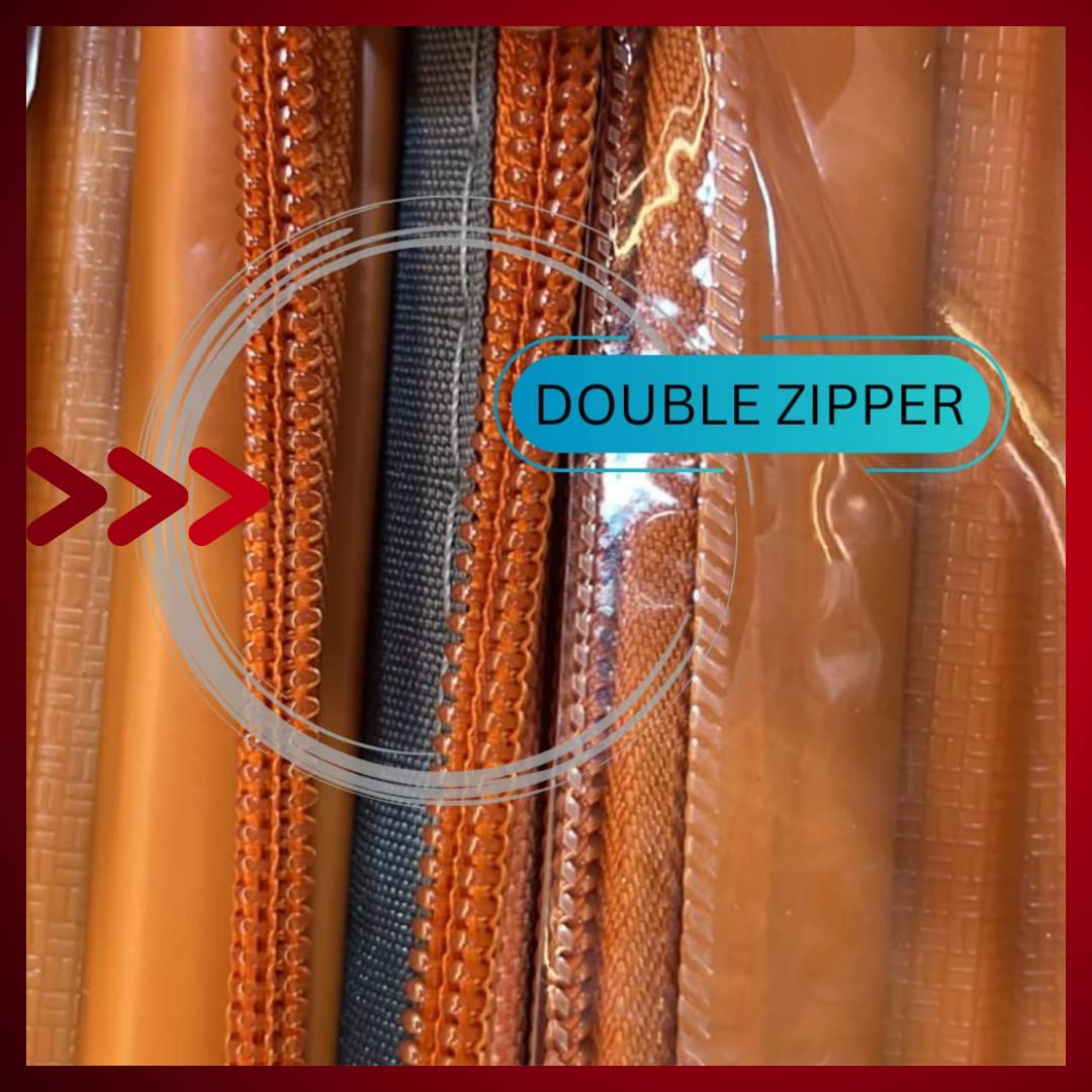 double secure zipper safety and security for luggage