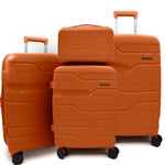 PIGEON حقيبة عربة ذات غلاف صلب مكون من 3 + 1 PP غير قابل للكسر